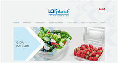 Desktop Screenshot of larplast.com